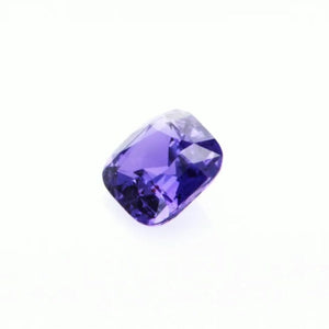 1.62ct EGL Untreated Purple Cushion Sapphire